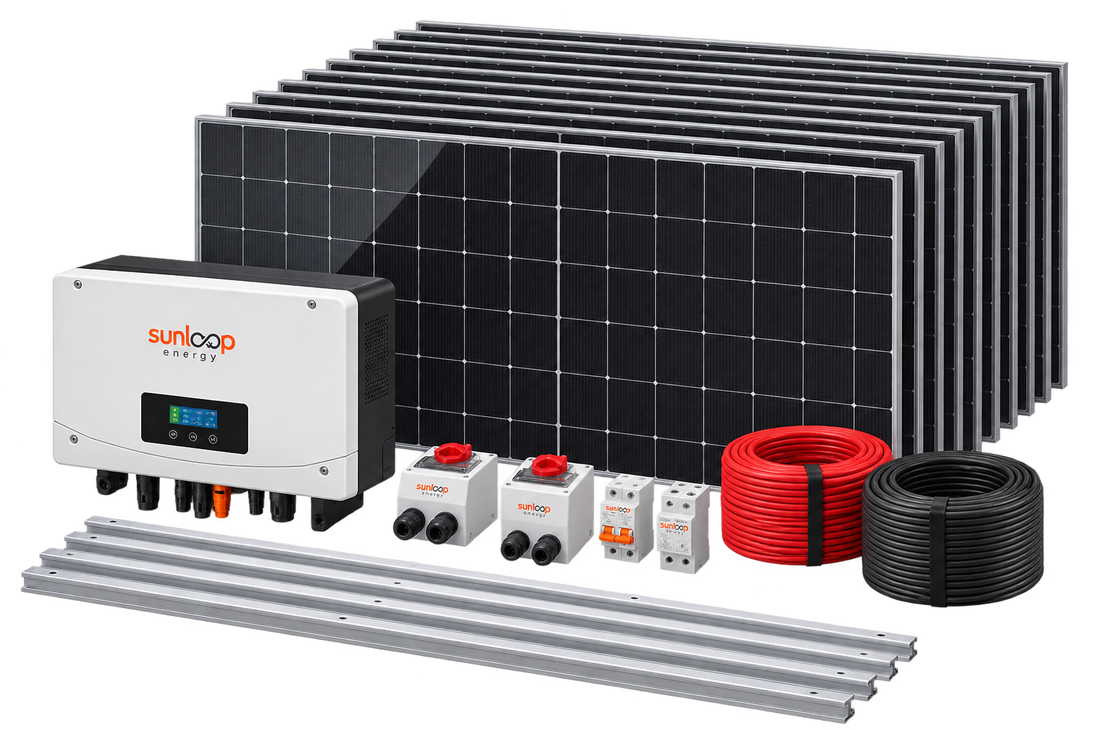 5 kW – 500 kW On-Grid Commercial Solar System